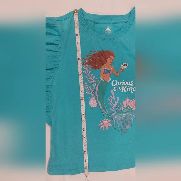 Disney Blue Short Sleeve Tee with Magical Graphic - Picture 8 of 9